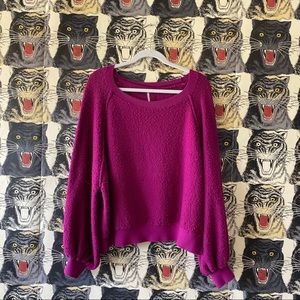 Free People Found My Friend Bouclé Pullover